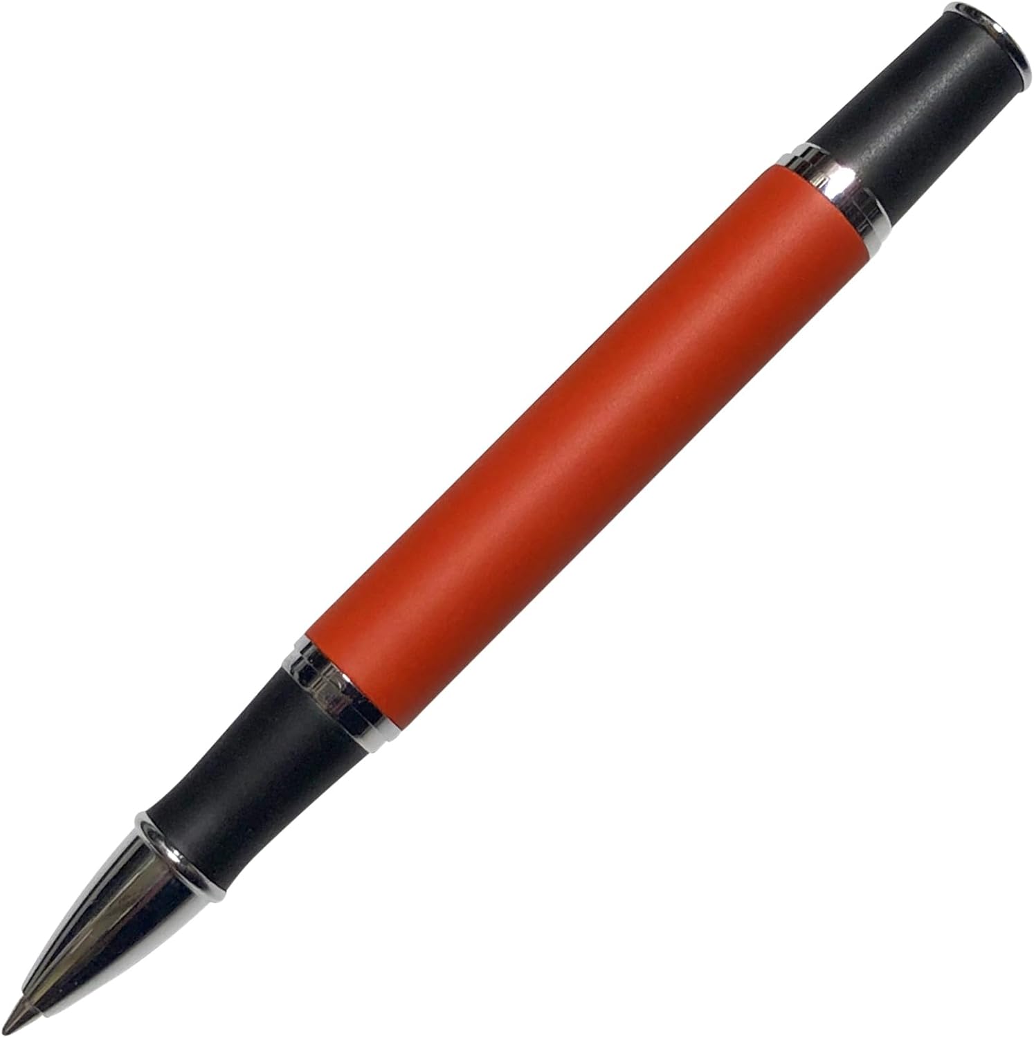 Gripper Rollerball Pen - Matt Orange with Anti Slip Grip (Budget Friendly Pen)