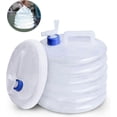 thumbnail image 1 of Collapsible water canister, water canister with tap, water canister camping 10L, collapsible water, 1 of 3