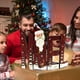 thumbnail image 5 of Feliz Navidad Adorno De Papá Noel De Madera Decoraciones De Mesa De Madera Para La Fiesta De Navidad De Invierno Decoración De Estante Superior De Mesa seitruly HA040062-01, 5 of 6