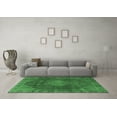 thumbnail image 3 of Ahgly Company Indoor Rectangle Persian Emerald Green Traditional Area Rugs, 7' x 10', 3 of 4
