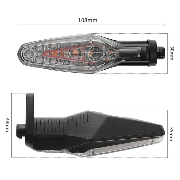 Furulu Motorcycle LED Turn Signal Rear Brake Tail Light For BMW R1250GS ADV M1000RR S1000RR S1000XR S1000R F900GS