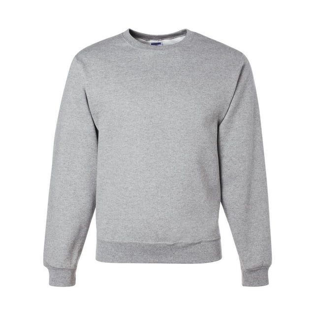 Chandail à Col Rond NuBlend, TG, Gris Chiné Athlétique