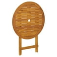 thumbnail image 4 of vidaXL Folding Garden Table 70 cm Solid Acacia Wood, 4 of 7