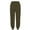 Green, variant on Waffle Pants Women, Ladies' Casual Solid Color Sports Threaded Mouth Casual Pants Women’S Joggers Light Violet 2XL