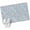 White Gray Blue, variant on Light Blue Dandelion Area Rugs 2.7'x5', Washable Small Throw Rugs for Kitchen Bedroom, Spring Flowers Modern Minimalist Indoor Outdoor Rug Non-Slip Low Pile Carpet Runner Reversible Floor Mats
