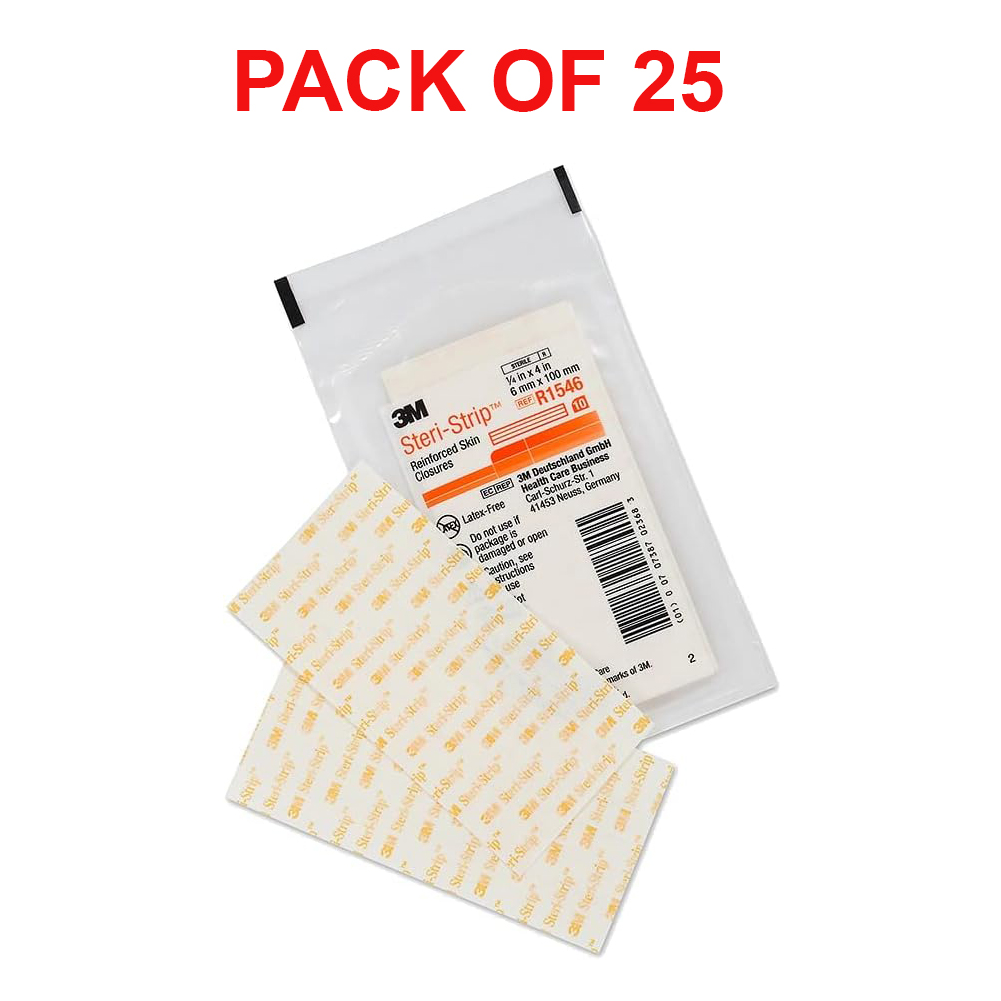 3M Skin & Wound Closure Reinforced Strips R1546 - Sterile
