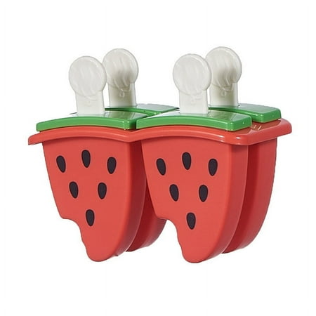 

RBCKVXZ Kitchen Essentials on Clearance Popsicle With 4 Pops Silicone Ice Cream Molds Reusable Ice Makers Easy Release Popsicle Tray for DIY Ice Cream Homemade Ice