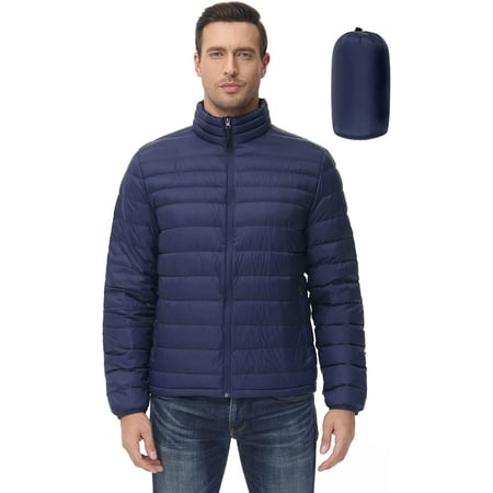Royal Matrix Men's Lightweight Down Puffer Jacket Packable Winter