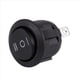 thumbnail image 4 of 10 X AC 6A/250V 10A/125V 3 Pines DPST Interruptor Basculante de Redondo de 3 Posiciones Encendido / Apagado / Encendido, 4 of 5