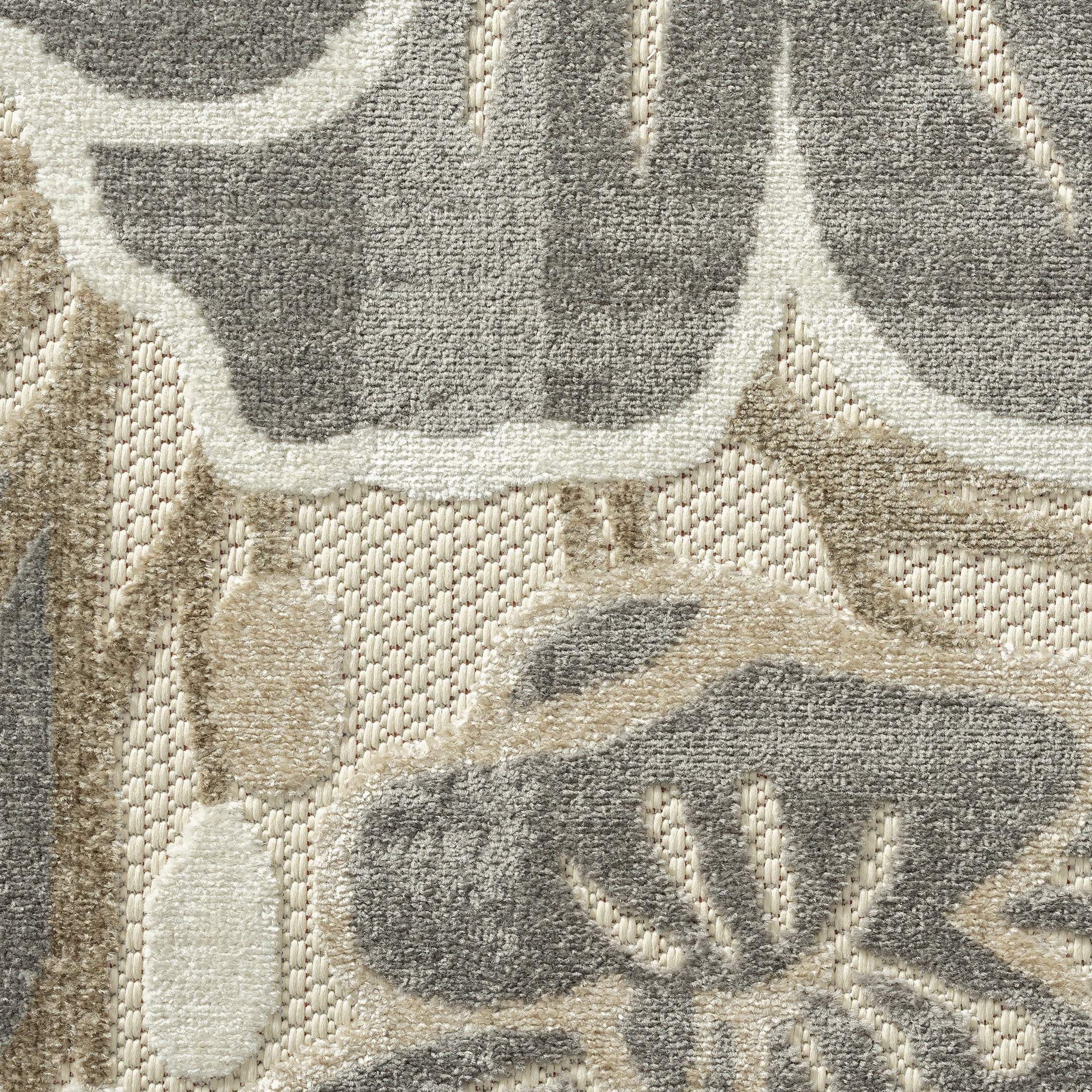 Ox Bay 5' x 8' Multi-color Floral Outdoor Rug