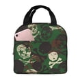 thumbnail image 1 of Disketp Camouflage Skull Bolsa Térmica para Almuerzo para Hombre y Mujer, Ideal para Trabajo, Senderismo y Picnic, 1 of 8