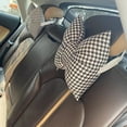 thumbnail image 4 of Pillow for Throw Pillows | Handmade Striped Bow Design Washable Car Neck Sofa Waist Cushion Cover Home, 4 of 4