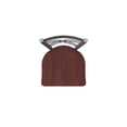 thumbnail image 3 of 820 Catalina Stainless Steel 30" Swivel Bar Stool with Dark Cherry Oak Seat, 3 of 4