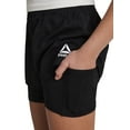 thumbnail image 2 of Reebok Girl’s Athletic Compression Woven Run Short, Sizes 4-18, 2 of 5