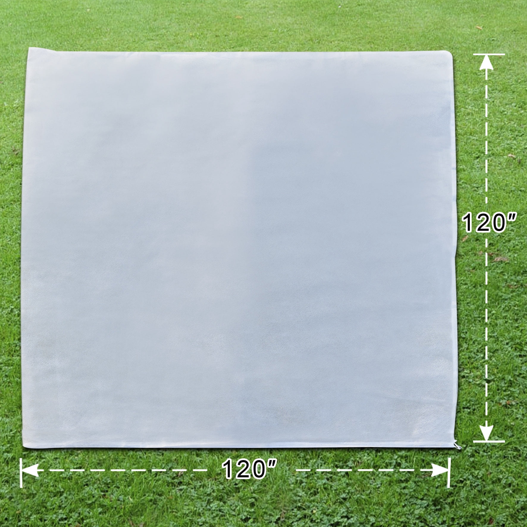 Sunny Warm Worth Plant Cover and Plant Protecting Bag for Frost Protection, Multi Sizes for Your Choice (120''x120'')