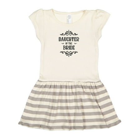 

Inktastic Daughter of the Bride Gift Toddler Girl Dress