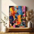 thumbnail image 6 of Abstract Collage Textured Canvas Print, Wall Decor for Living Room Bedroom Office Hotel Apartment Creative Space, 6 of 8