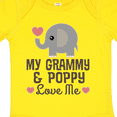 thumbnail image 4 of Inktastic Grammy and Poppy Love Me Grandchild Boys or Girls Baby Bodysuit, 4 of 5