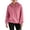 Pink, variant on XUNKUSGA Womens Fuzzy Hoodies Classic Solid Color Textured Jacquard Fleece Pullover Top with Drawstring Hood Comfy Cozy Oversized Winter Warm Coat S