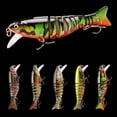 thumbnail image 3 of 10,5 cm/17,3g hundimiento Wobblers señuelos de pesca articulados Crankbait Swimbait 8 segmentos, 3 of 7