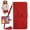 Red, variant on Feishell Crossbody Wallet Cover for Samsung Galaxy S26 Edge,Flower & Butterfly Embossed Pattern PU Leather Magnetic Flip Stand Card Slots Shockproof Phone Case with Shoulder & Wrist Strap,Red