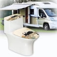 thumbnail image 6 of HELLHERO Stylish Bathroom Toilet Cozy Set Stretch Universal for Indoor Home, 6 of 8