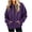 Purple, variant on AKOEE Womens Oversized Hoodie with Pockets Plain Hooded Sweatshirts Casual Drawstring Long Sleeve Pullovers (XL, Purple)
