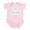 Petal Pink, variant on CafePress - Hi! I'm New Here. - Baby Light Bodysuit, Size Newborn - 24 Months