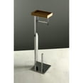 thumbnail image 2 of Kingston Brass SCC8501 Freestanding Toilet Paper Holder with Storage Shelf in Polished Chrome, 2 of 8