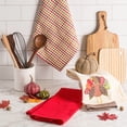 thumbnail image 4 of DII Assorted Fall Turkey Embroidered Dishtowel (Set of 3), 4 of 5