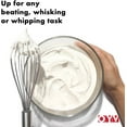 18/10 Stainless Steel Whisk, Ergonomic Handle, Dishwasher Safe Metal Whisk, Professional Whisk