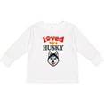 thumbnail image 3 of Inktastic Husky Dog Lover Boys or Girls Long Sleeve Toddler T-Shirt, 3 of 5
