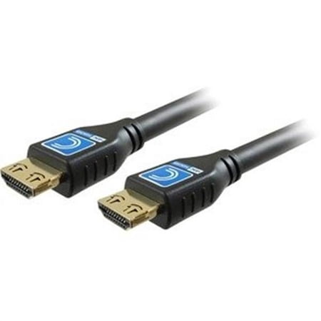 UPC: 0808447079159 | Comprehensive HD18G-50PROBLKA 50 ft. Pro AV-IT 18G 4K High Speed HDMI Cable with ProGrip  Black