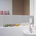 thumbnail image 4 of 5 pegatinas de mosaico 3D para pared, autoadhesivas, de PVC, impermeables, para el hogar y la cocina., 4 of 14