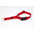 thumbnail image 1 of MPP Deluxe Martingale Dog Collar Adjustable Heavy Soft Brass Hardware (Large 18 to 23 Inches, Red), 1 of 1