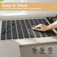 thumbnail image 5 of TOPCHANCES Dish Drying Mat for Kitchen Counter,  2-Piece Diatomite Collapsible Dish Drying Mat with 1x Large Drying Mat and 1 x Small Drying Mat (Gray), 5 of 10