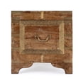 thumbnail image 3 of Butler Specialty Company Nador Wood Storage Trunk Coffee Table in Brown, 3 of 10