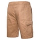 thumbnail image 4 of pstuiky Pantalones cortos de entrenamiento para hombre, Pantalones cortos cargo para hombre, para correr, con múltiples bolsillos y cintura elástica para senderismo. Pantalones cortos de baloncesto, 4 of 4