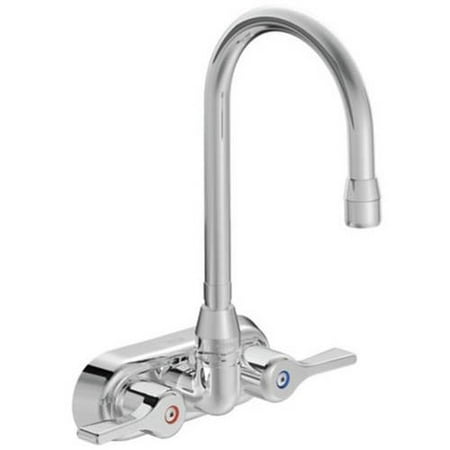 Moen 8281 M-DURA Wall Mounted Commercial Kitchen Faucet, Chrome