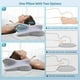 thumbnail image 5 of Almohada Cervical DONAMA Blanca con Espuma Viscoelástica Ergonómica para Dormir de Lado, Espalda y E, 5 of 7