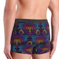 thumbnail image 4 of Men's Boxer Briefs, Flamboyant Dragonfly Soft Comfy Mens Underwear Boxer Briefs Breathable With Widen Waist, 4 of 7