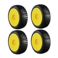 thumbnail image 4 of Accesorios para llantas y neumáticos de coches RC a escala 1:8 para vehículos de camiones HSP modificados. Amarillo, 4 of 9