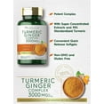 thumbnail image 3 of Turmeric Curcumin with Black Pepper and Ginger Complex | 3000 mg | 120 Softgels for Men and Women | by Carlyle, 3 of 7