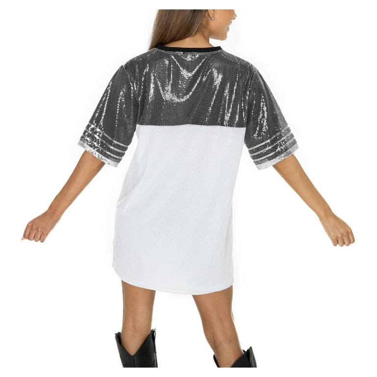Women's Gameday Couture White Ohio State Buckeyes Full Sequin Jersey Dress  - Walmart.com