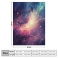 thumbnail image 4 of COMIO  Galaxy Throw Blanket Lightweight Soft Cozy Universe Blanket for Kids Adults Birthday Gift, 4 of 6