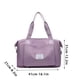thumbnail image 2 of Xihbxyly Bolsa de Viaje Plegable, Gran Capacidad, Separación de Ropa Seca y Húmeda, Práctica Correa para El Equipaje, Ideal para Gimnasio, Compras y Senderismo, Fácil Almacenamiento, 41 X 30 X 21 Cm., 2 of 7