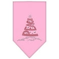 thumbnail image 6 of Christmas Pet and Dog Bandana Rhinestone, "Peace Tree", 6 of 12