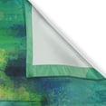 thumbnail image 3 of Ambesonne Abstract Kitchen Curtains, Spring Flowers, 55"x45", Green Yellow, 3 of 3