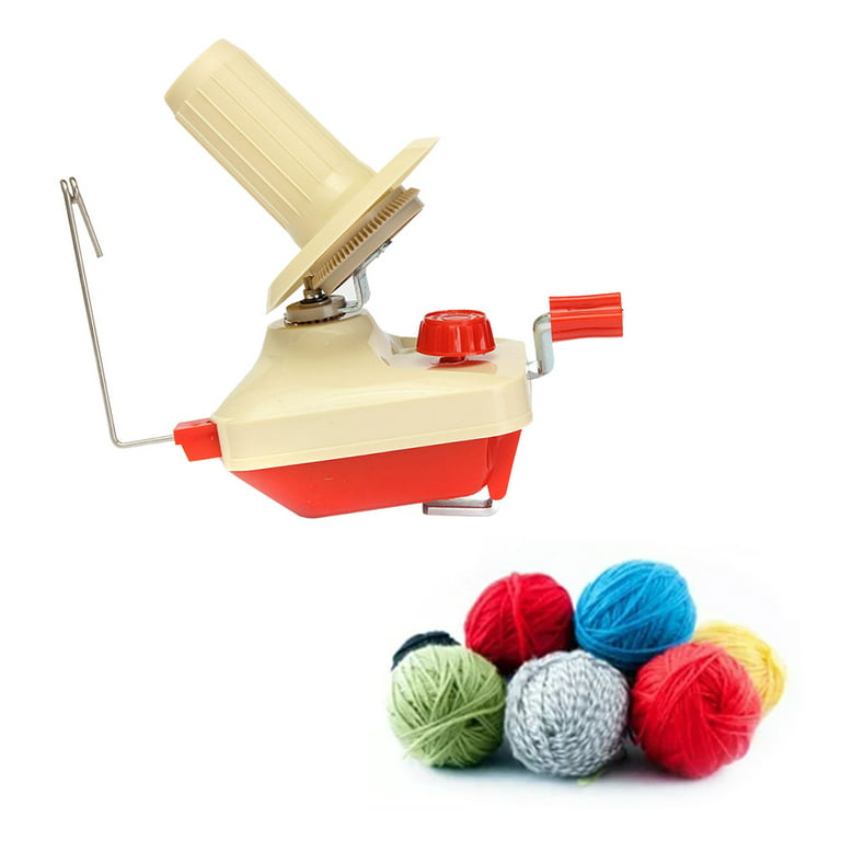 Automatic Yarn Ball Winder, Knitting Roller Twine, Adjustable Speed, Max  Capacity is Up to 500g, Simple and Convenient, for Metal Yarn, Wool,  String