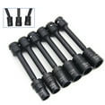 thumbnail image 6 of Impact Swivel Hex Socket Head Adapter 1/2-Inch Drive Universal Joint Cr-Mo Steel Spanner Converter 12-19mm, 6 of 10